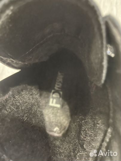 Ботинки зимние для девочки 37 размер