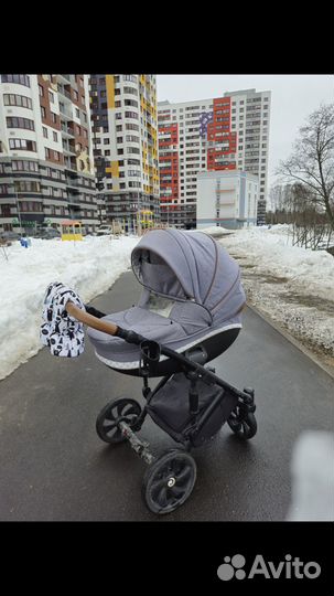 Коляска люлька для новорожденных бу