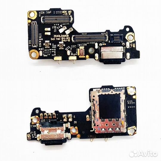 Шлейф Xiaomi 12 плата сист. разъем/разъем