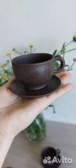 Чайный сервиз из глины