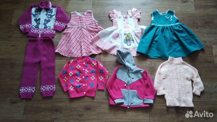 Пакет вещей на девочку 1,5-2 года