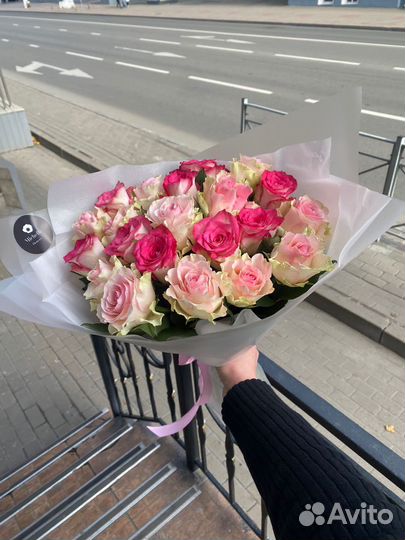 Цветы розы и букеты с доставкой 24