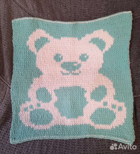 Плед детский плюшевый