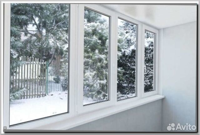 Пластиковое окно новое с установкой