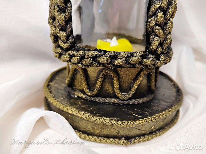 Декоративный винтажный фонарик