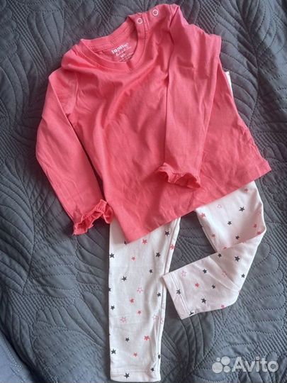 Детский костюм или пижама lupilu 74,80,86,92 Новый