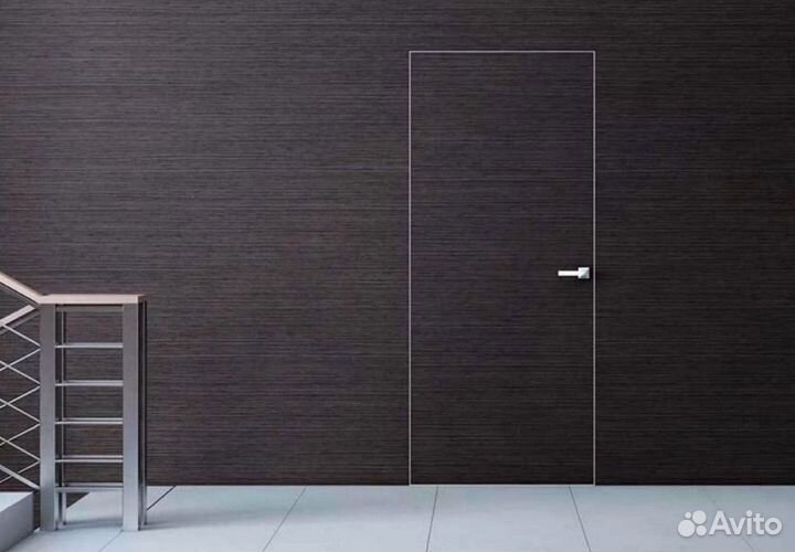 Скрытая межкомнатная дверь под покраску