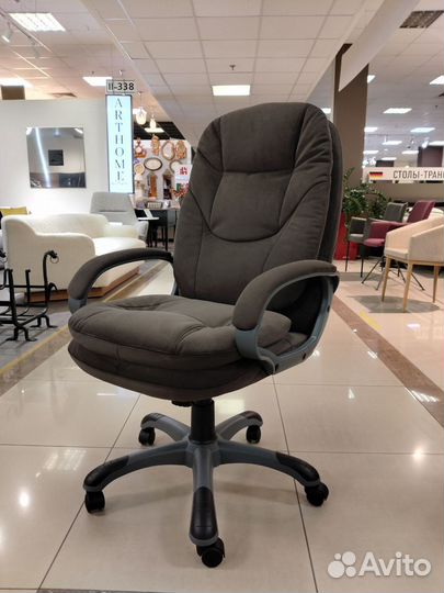 Кресло компьютерное велюр дж19