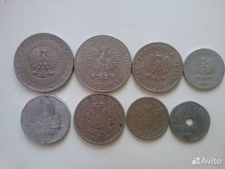 Монеты европы