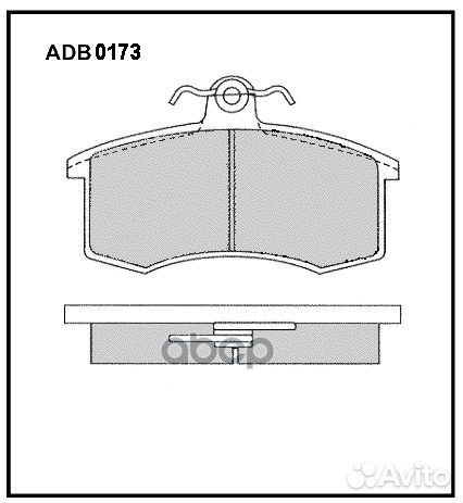 Колодки тормозные передние для ваз-2108 