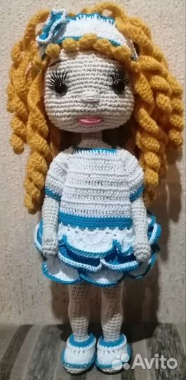 Кукла. Ручная работа. 33 см. hand made