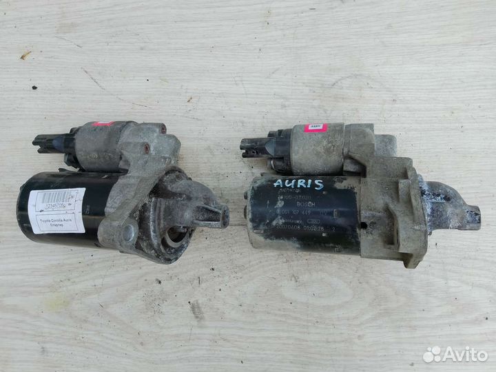 Стартер Toyota Corolla Auris Е150 ркпп