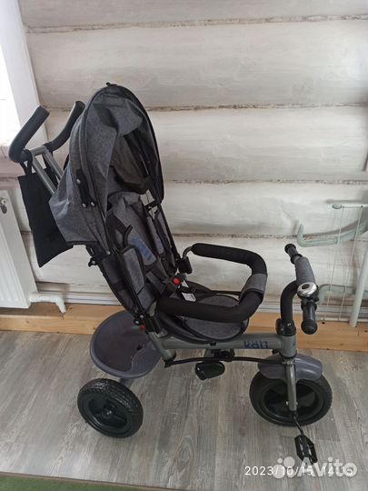 Велосипед коляска с ручкой