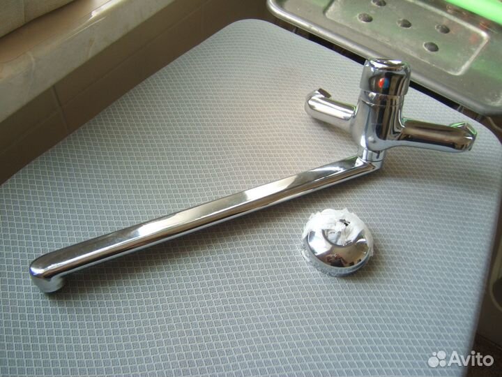 Кран смеситель для кухни 32 см serra