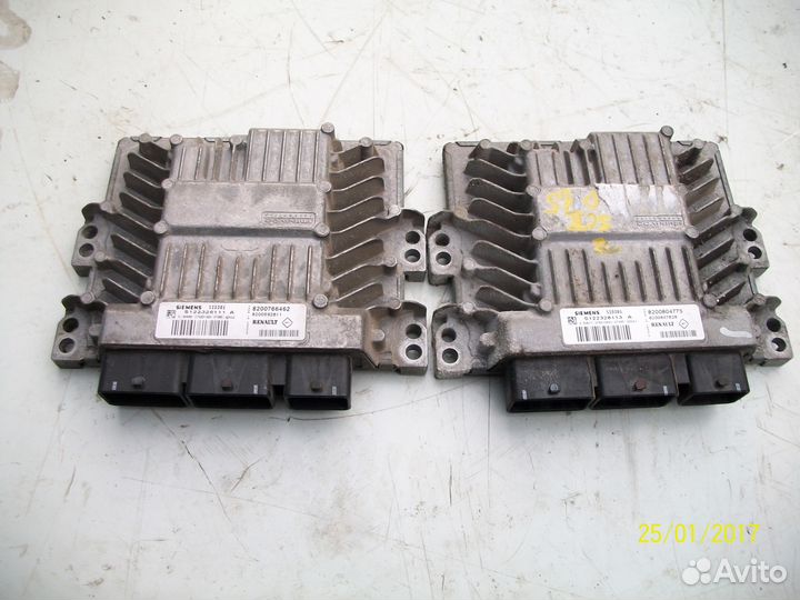 Блок управления двигателем Renault Scenic 2
