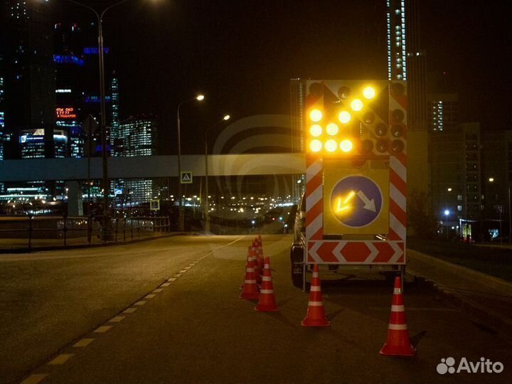 Сигнальный прицеп прикрытия от производителя