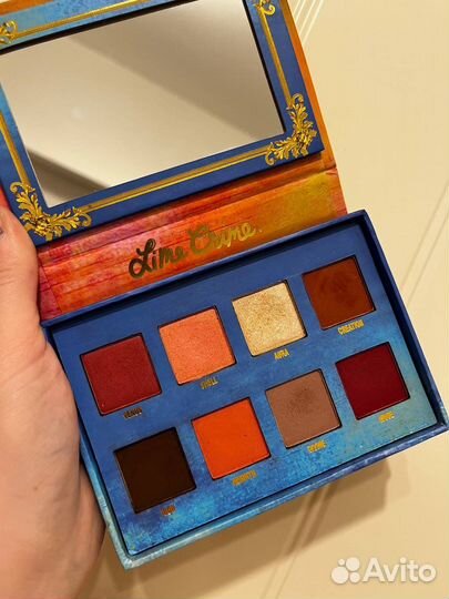 Палетки теней б/у