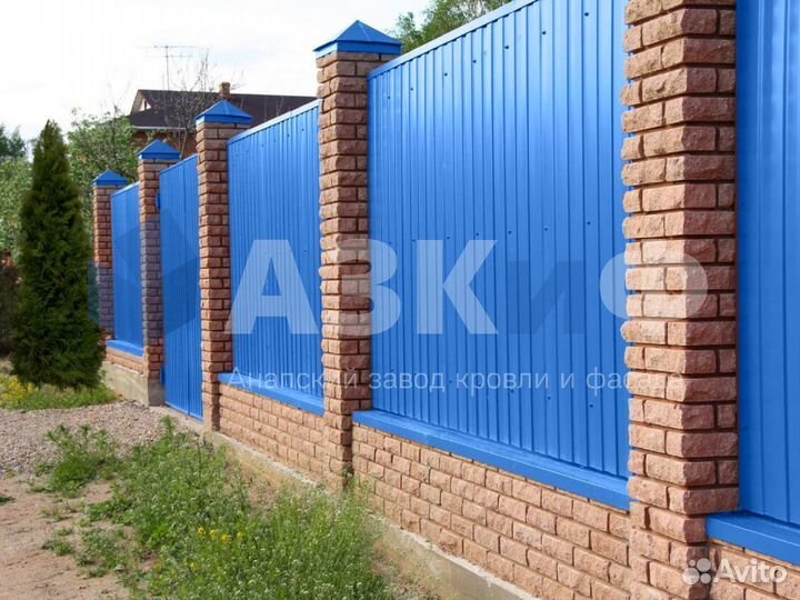 Профнастил/профлист для забора от производителя