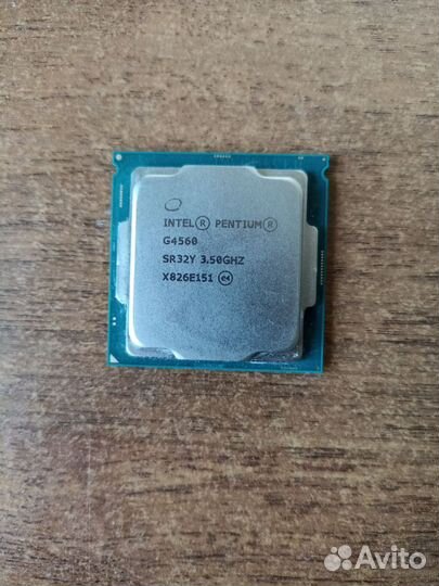 Процессор Intel pentium G4560