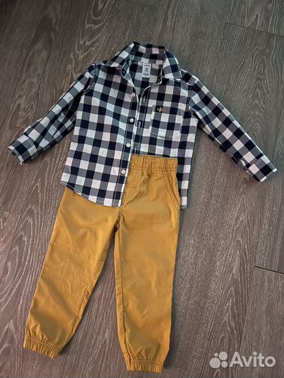 Рубашка с брюками carters