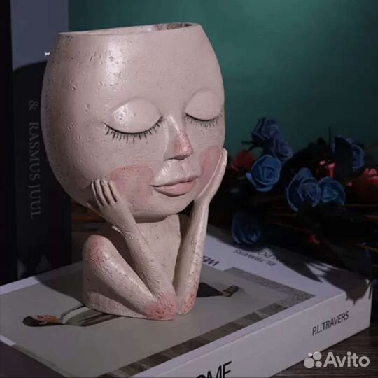 Кашпо горшок для цветов растений