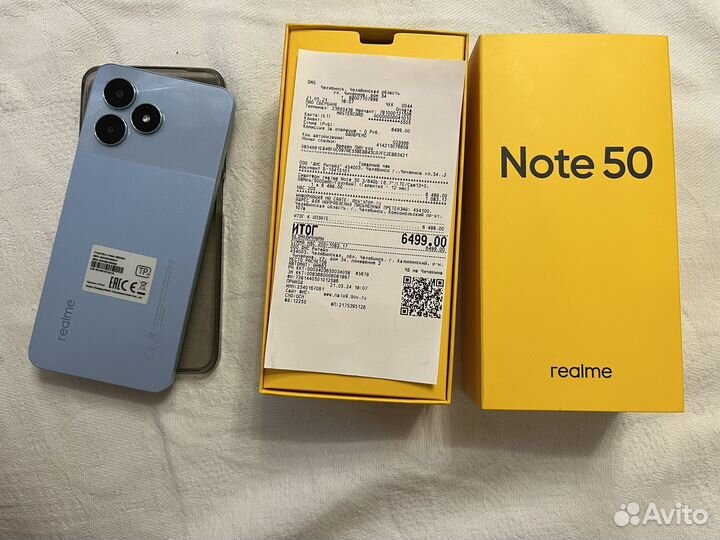 realme Note 50, 3/64 ГБ