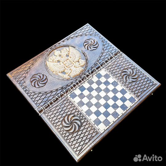 Нарды резные 