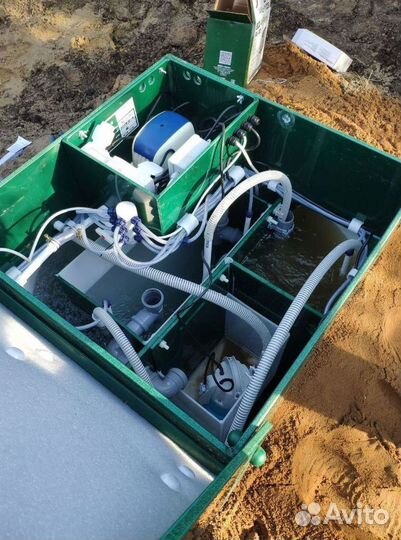 Установка септика под ключ