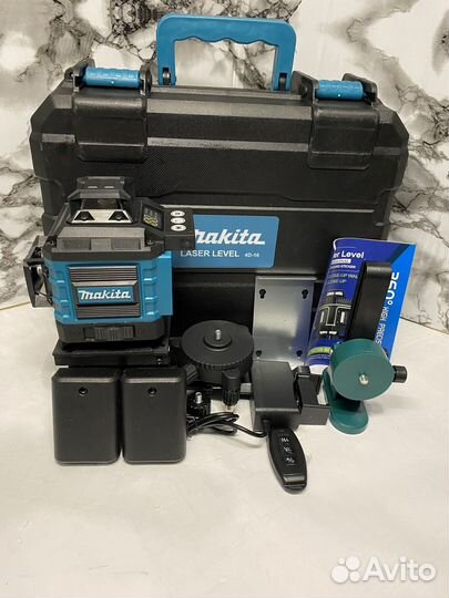 Лазерный уровень нивелир makita 4D 360