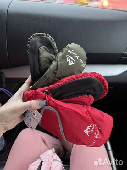 Варежки зима новые 2-5 лет краги