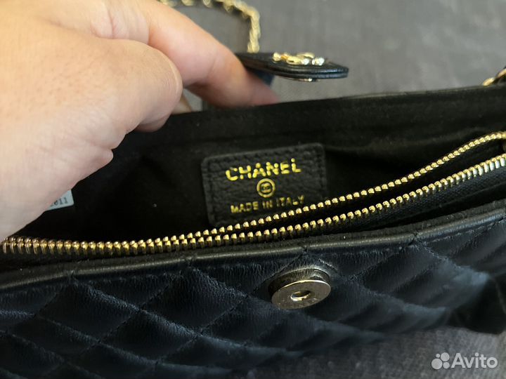 Клатч в стиле chanel