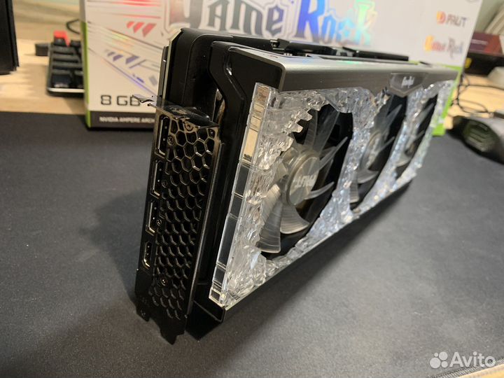 Видеокарта RTX 3070 Palit GameRock 8GB