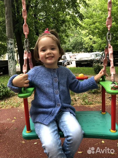 Вязаная кофта детская