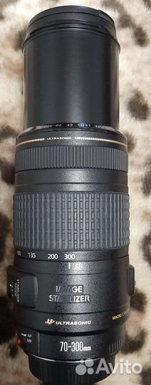 Объектив canon 70- 300 is usm ef 4-5,6