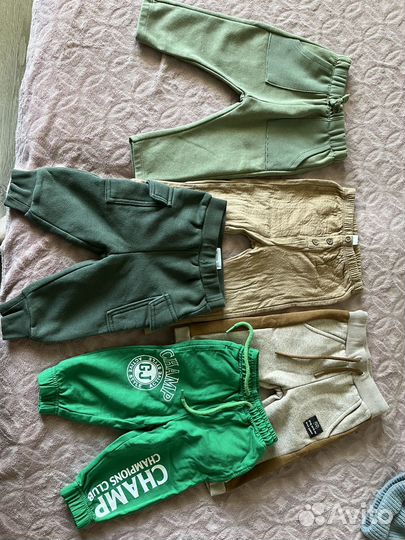 Одежда пакетом 74-86 на мальчика