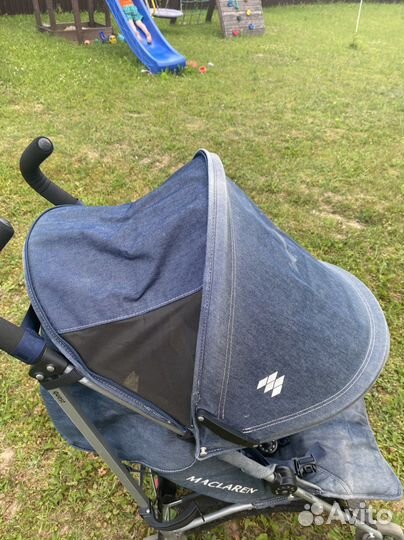 Коляска maclaren quest denim