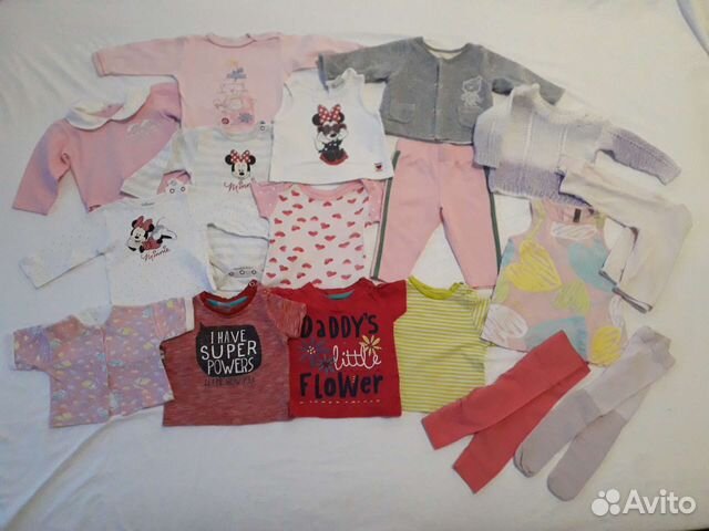 Детские вещи пакетом, р.62/68