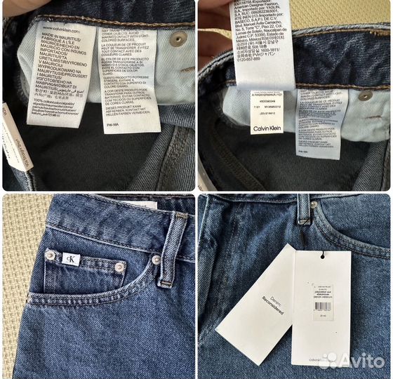 Джинсовые шорты Calvin Klein Jeans новые L