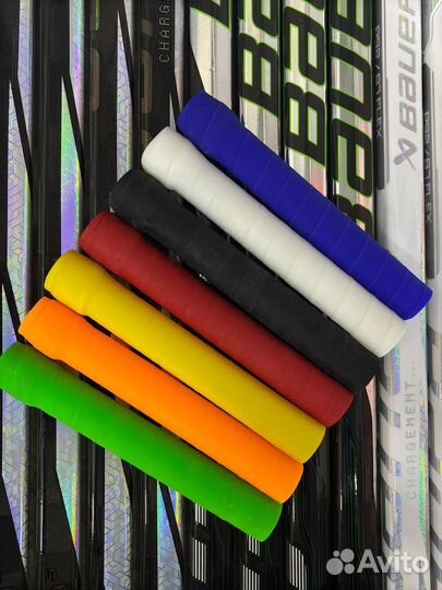 Ручка для хоккейной клюшки (синяя)