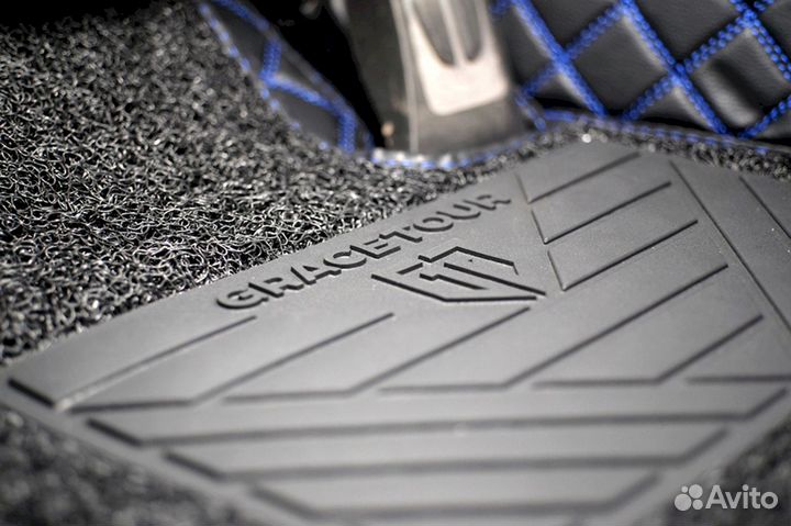 3Д коврики из экокожи BMW