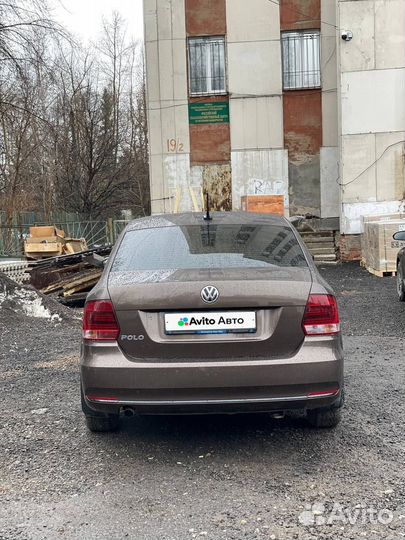 Volkswagen Polo 1.6 AT, 2017, 127 794 км