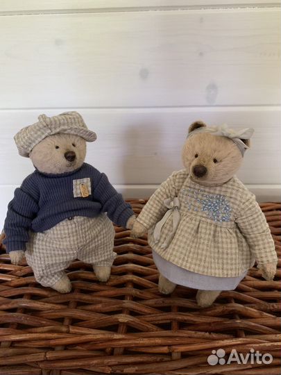 Винтажные мишки ручной работы
