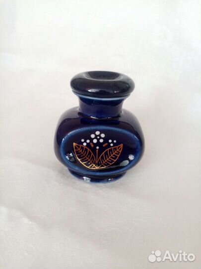 Посуда синий кобальт разная