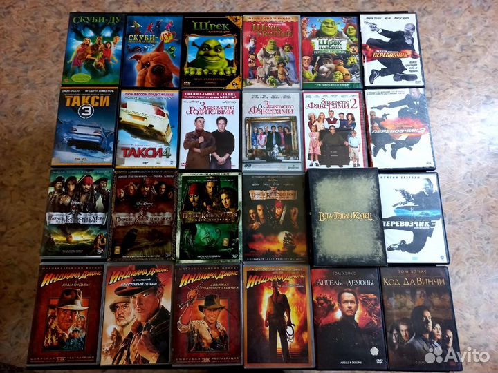 Продам под 200 DVD фильмов лицухи