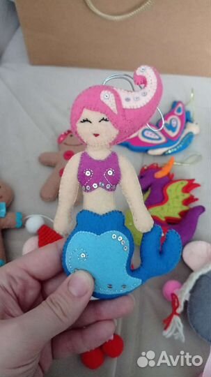 Игрушки из фетра ручная работа