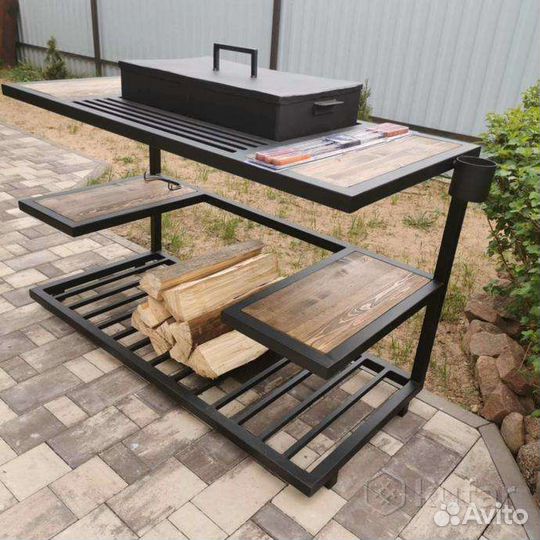 Мангал лофт