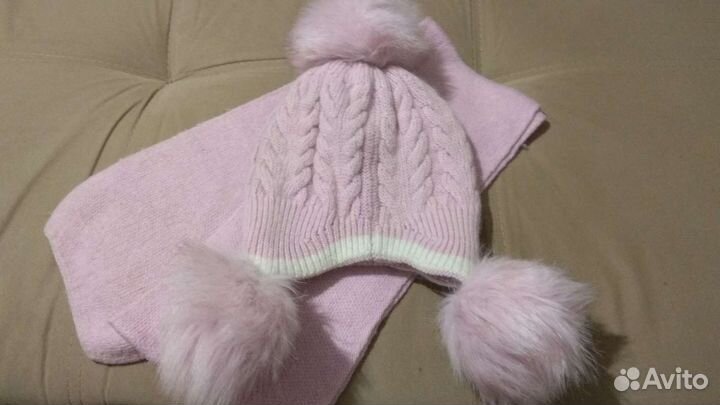 Комплект шерстяной 6-9лет