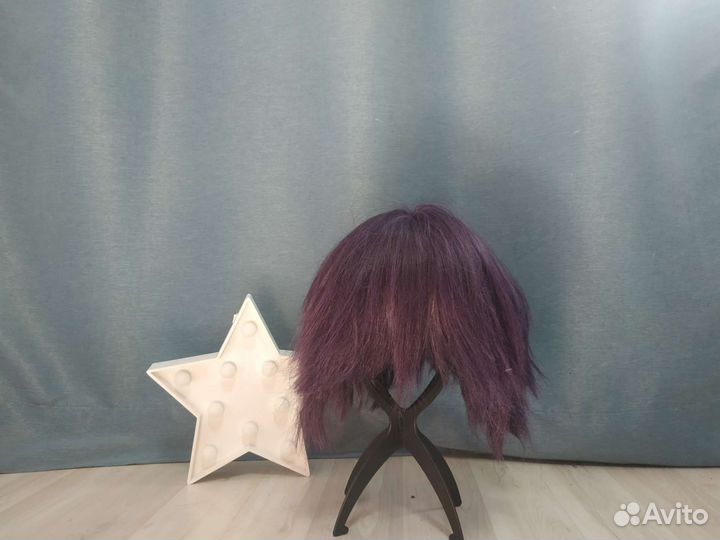 Фиолетовый парик