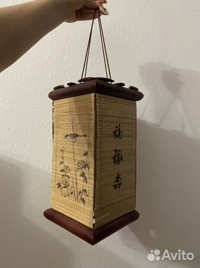 Декоративный японский фонарик торшер