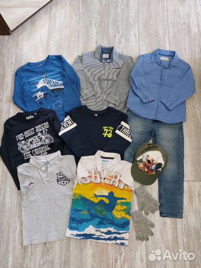 Пакет вещей на мальчика 110